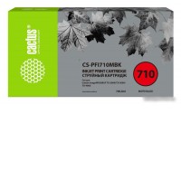 Картридж CACTUS CS-PFI710MBK (аналог Canon PFI710MBK)