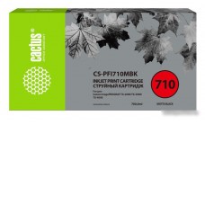 Картридж CACTUS CS-PFI710MBK (аналог Canon PFI710MBK)