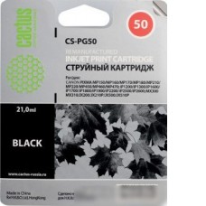 Картридж CACTUS CS-PG50 (аналог Canon PG-50 Black)