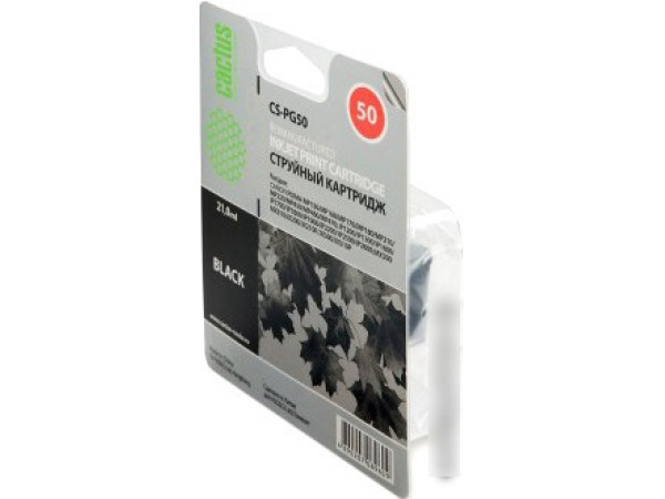 Картридж CACTUS CS-PG50 (аналог Canon PG-50 Black)
