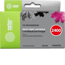 Картридж CACTUS CS-PGI2400XLM (аналог Canon PGI-2400XL M)