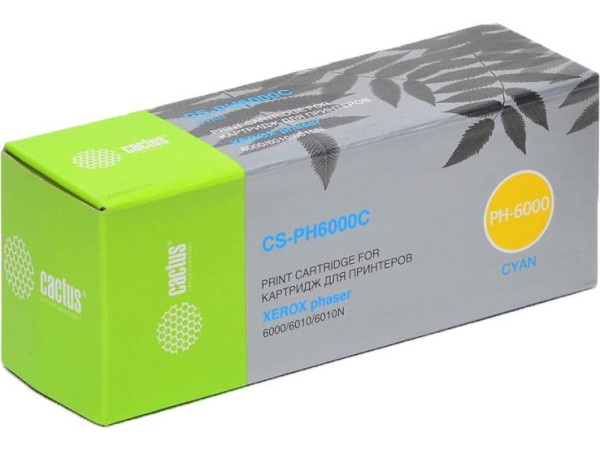 Картридж CACTUS CS-PH6000C (аналог Xerox 106R01631)