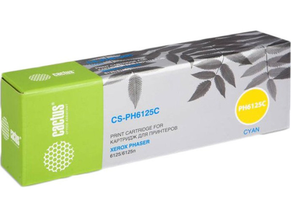 Картридж CACTUS CS-PH6125C (аналог Xerox 106R01335)