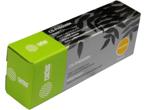 Картридж CACTUS CS-PH6500BK (аналог Xerox 106R01604)