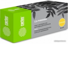 Картридж CACTUS CS-PH6600BKW (аналог Xerox 106R02236)