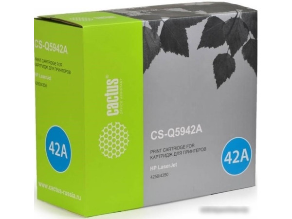 Картридж CACTUS CS-Q5942A (аналог HP Q5942A)