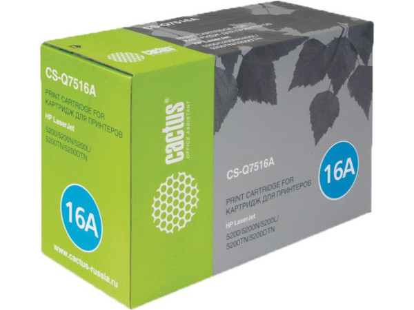 Картридж CACTUS CS-Q7516A (аналог HP Q7516A)