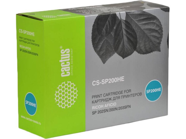 Картридж CACTUS CS-SP200HE (аналог Ricoh SP200HE)
