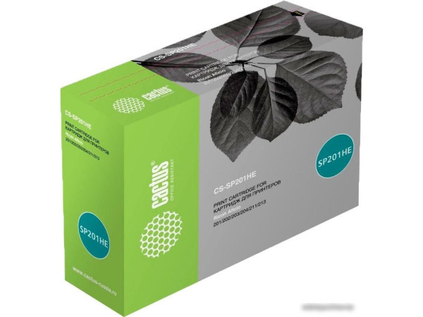 Картридж CACTUS CS-SP201HE (аналог Ricoh SP 201HE)