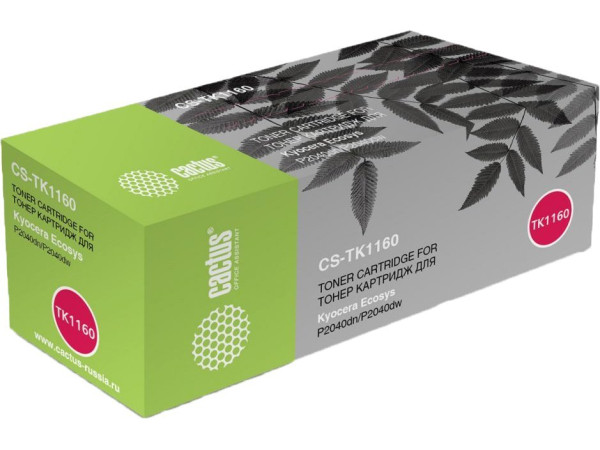 Картридж CACTUS CS-TK1160 (аналог Kyocera TK-1160)