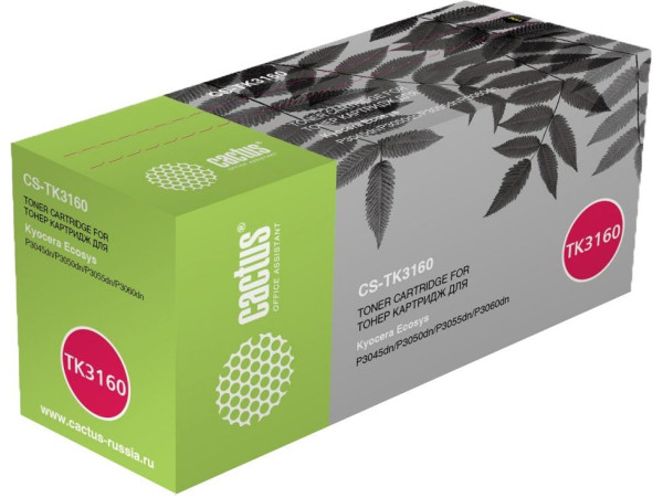 Картридж CACTUS CS-TK3160 (аналог Kyocera TK-3160)