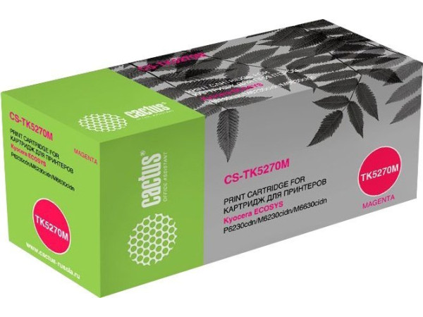 Картридж CACTUS CS-TK5270M (аналог Kyocera TK-5270M)