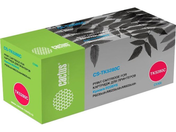 Картридж CACTUS CS-TK5280C (аналог Kyocera TK-5280C)