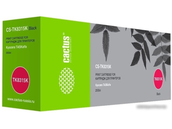 Картридж CACTUS CS-TK8315K (аналог Kyocera TK-8315K)