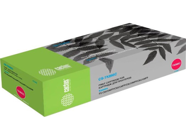 Картридж CACTUS CS-TK895C (аналог Kyocera TK-895C)