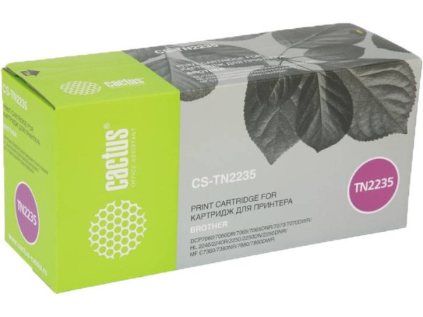 Картридж CACTUS CS-TN2235 (аналог Brother TN-2235)