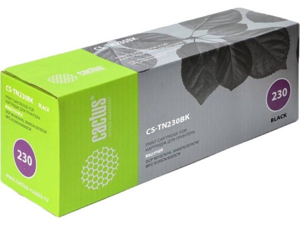 Картридж CACTUS CS-TN230BK (аналог Brother TN-230BK)