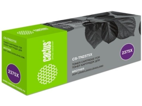 Картридж CACTUS CS-TN2375X (аналог Brother TN-2375)