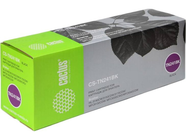 Картридж CACTUS CS-TN241BK (аналог Brother TN-241BK)
