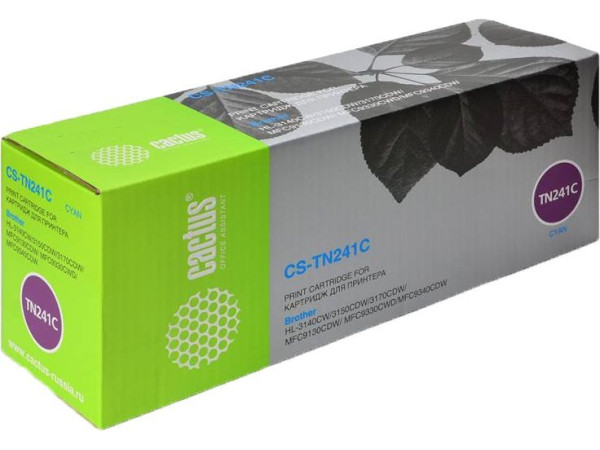 Картридж CACTUS CS-TN241C (аналог Brother TN-241C)