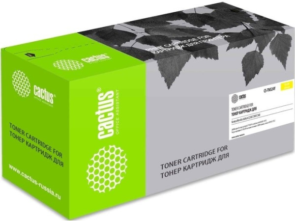 Картридж CACTUS CS-TN324Y (аналог Konica Minolta TN324Y)