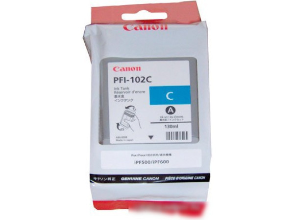 Картридж Canon PFI-102C (0896B001AA)