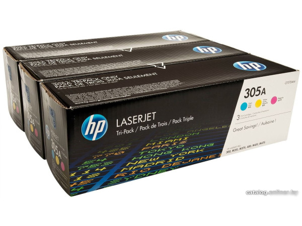 Картридж HP 305A 3-pack (CF370AM)