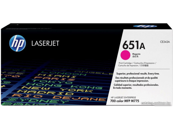 Картридж HP LaserJet 651A (CE343A)
