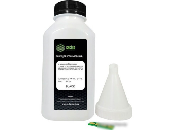 Тонер CACTUS CS-RK-MLT-D111L с чипом 60 гр.