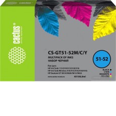 Чернила CACTUS CS-GT51-52M/C/Y