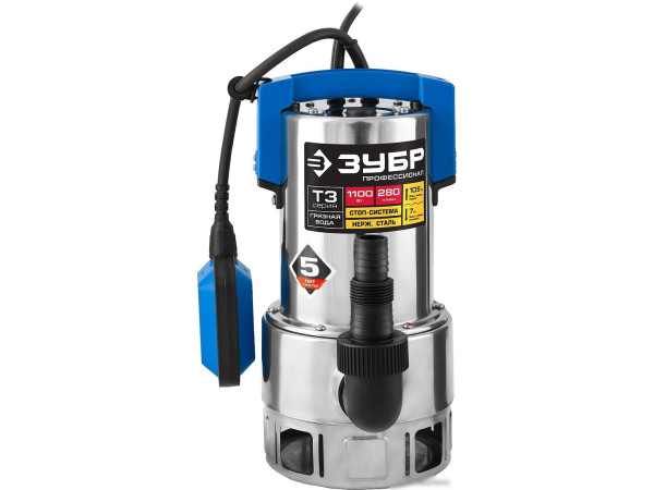 Дренажный насос Зубр НПГ-Т3-1100-С