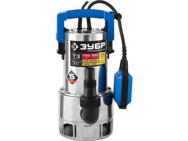Дренажный насос Зубр НПГ-Т3-1100-С