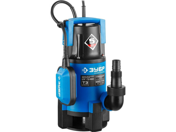 Дренажный насос Зубр НПГ-Т3-550