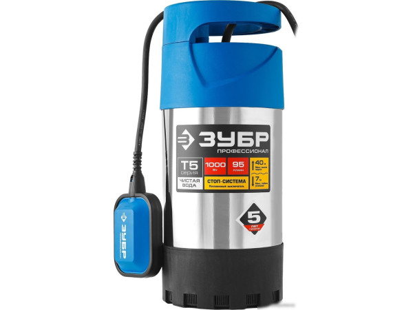 Дренажный насос Зубр Профессионал НПЧ-Т5-1000-С