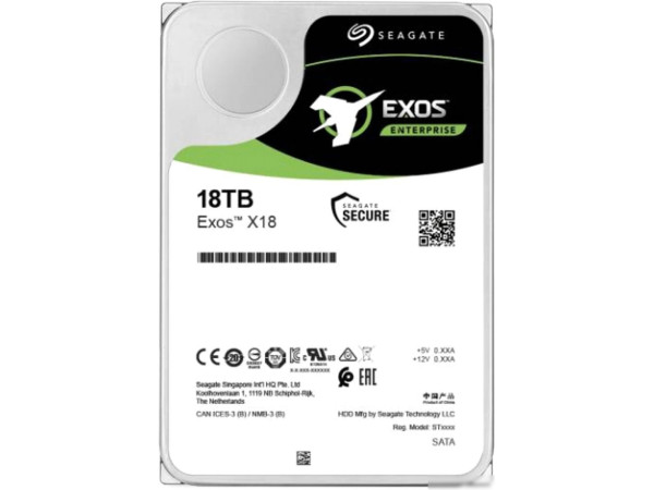 Жесткий диск Seagate Exos X18 12TB ST12000NM004J