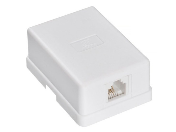 Розетка телефонная Buro 468-4 6p4c cat.5E krone