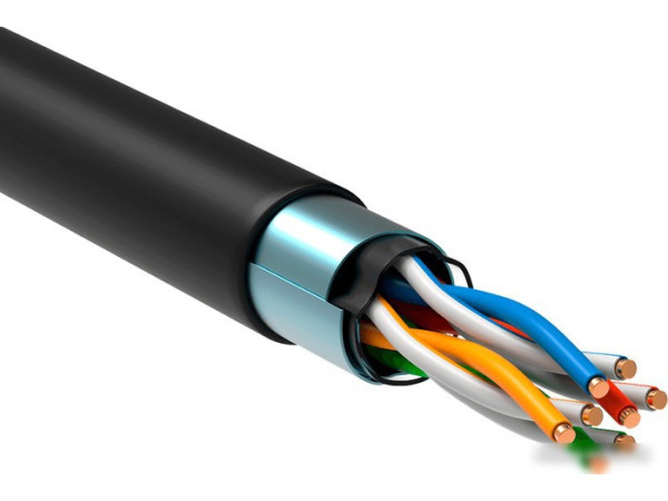Кабель ITK LC3-C5E04-339 (305 м, черный)