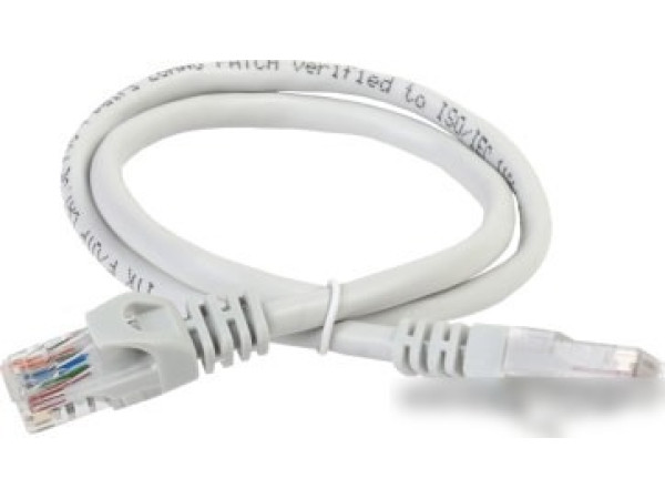 Кабель ITK RJ45 - RJ45 PC01-C5EU-05M (0.5 м, серый)