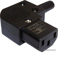 Коннектор Lanmaster LAN-IEC-320-C13/90