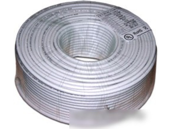 Кабель Lanmaster TWT-RG6U-CS48/1-WH (100 м, белый)