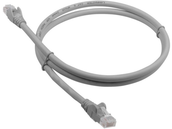 Кабель Lanmaster LAN-PC45/U6-2.0-GY