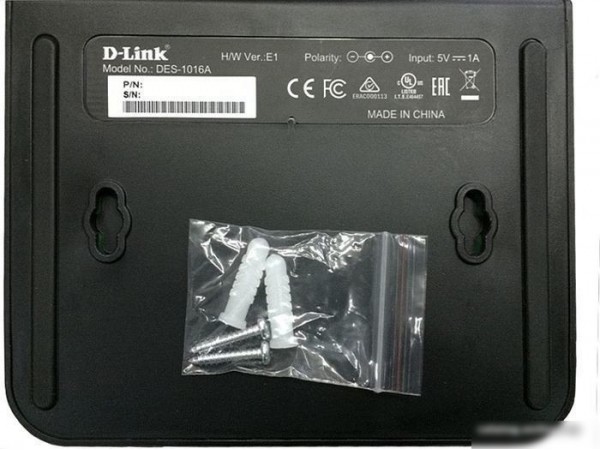 Неуправляемый коммутатор D-Link DES-1016A/E2A