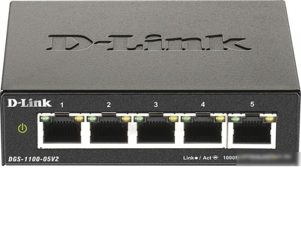 Коммутатор D-Link DGS-1100-05V2/A1A