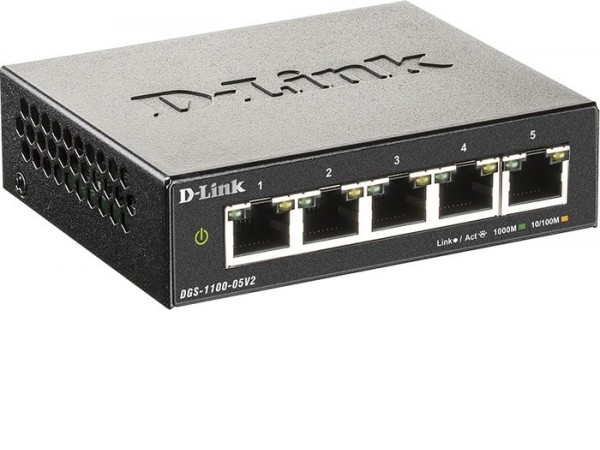 Коммутатор D-Link DGS-1100-05V2/A1A
