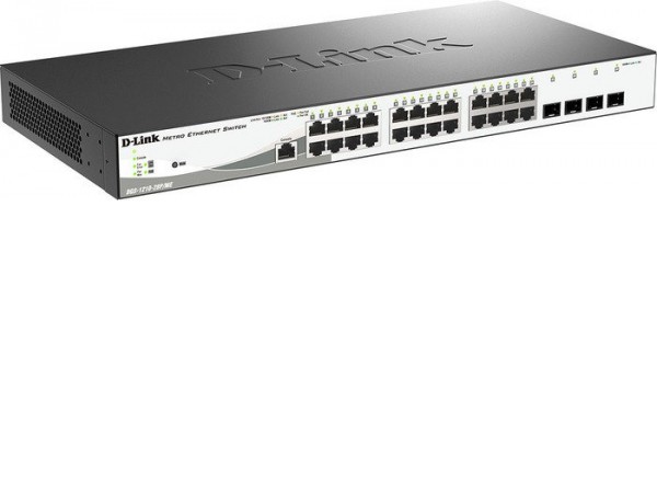 Управляемый коммутатор 2-го уровня D-Link DGS-1210-28P/ME/B2A