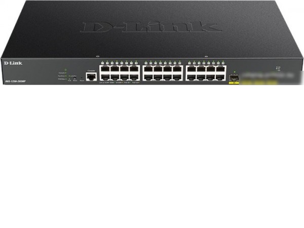 Коммутатор D-Link DGS-1250-28XMP/A1A