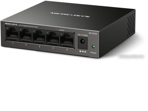 Неуправляемый коммутатор Mercusys MS105GS