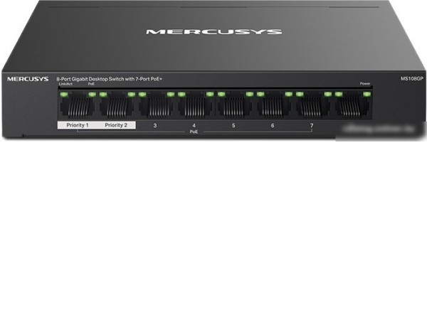 Неуправляемый коммутатор Mercusys MS108GP
