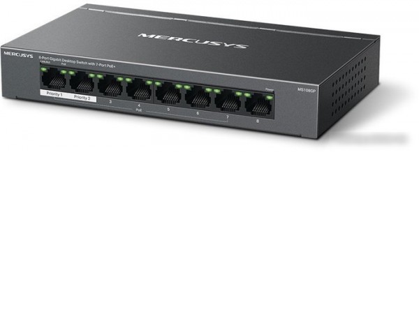 Неуправляемый коммутатор Mercusys MS108GP