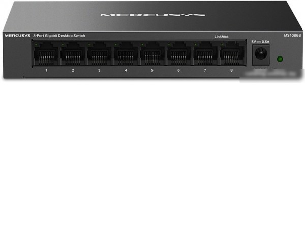 Неуправляемый коммутатор Mercusys MS108GS